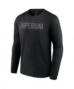 Men's Fanatics Branded Black Imperium Logo Long Sleeve T-Shirt $10.64 T-Shirts