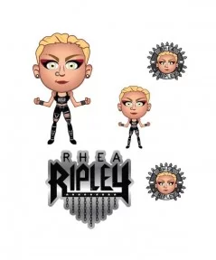 Fathead Rhea Ripley Five-Piece Removable Mini Decal Set $10.32 Home & Office