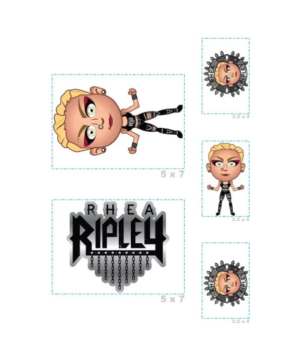 Fathead Rhea Ripley Five-Piece Removable Mini Decal Set $10.32 Home & Office