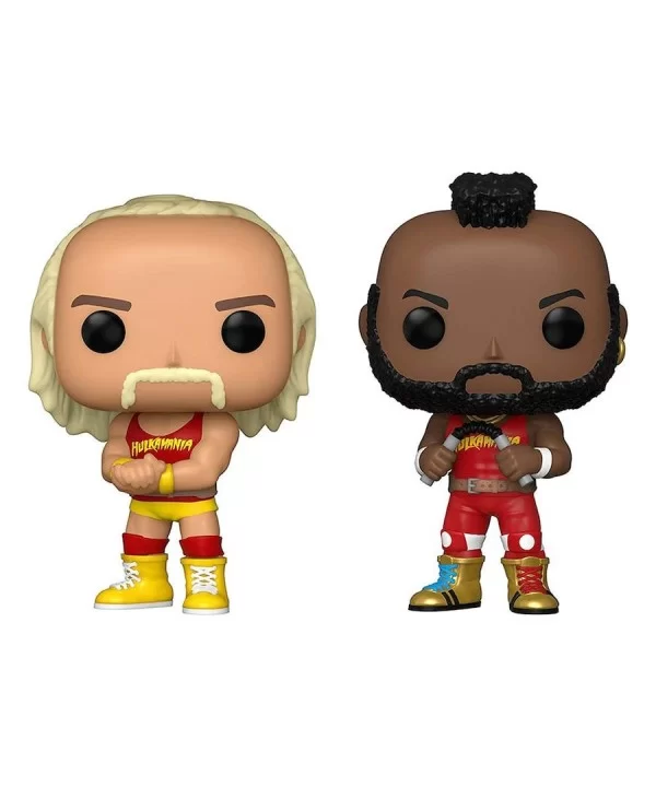 Funko Hulk Hogan & Mr. T Two Pack POP! Vinyl Figure $11.76 Collectibles