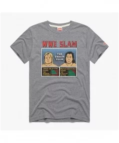 Homage Heathered Gray The Dream Team WWE Slam Tri-Blend T-Shirt $6.88 T-Shirts