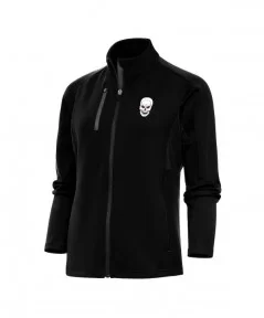 Women's Antigua Black/Charcoal "Stone Cold" Steve Austin Generation Full-Zip Jacket $22.50 Apparel