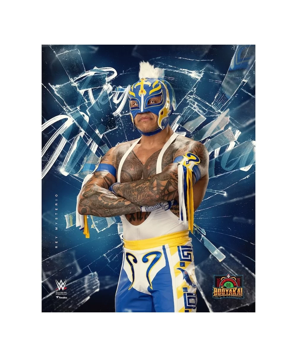 Rey Mysterio Unsigned 16" x 20" Shattered Photograph $9.20 Collectibles