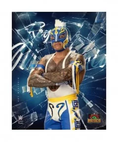 Rey Mysterio Unsigned 16" x 20" Shattered Photograph $9.20 Collectibles