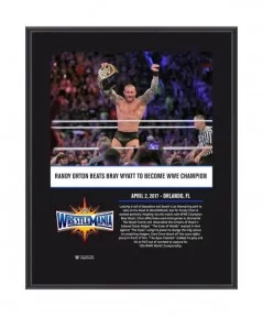 Randy Orton 10.5" x 13" WrestleMania 33 Sublimated Plaque $8.16 Collectibles