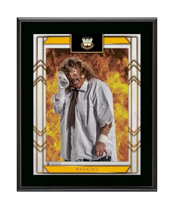 Mankind WWE Framed 10.5" x 13" Sublimated Plaque $11.52 Collectibles