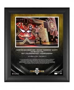 Santos Escobar WWE Framed 15" x 17" NXT Takeover: 31 Collage - Limited Edition of 250 $24.08 Collectibles