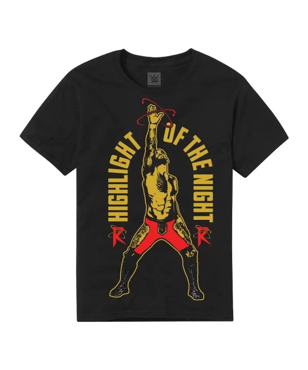 Youth Black Ricochet Highlight of the Night T-Shirt $7.00 T-Shirts