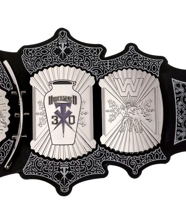 The Undertaker 30 Years Signature Series Championship Replica Title Belt $200.00 Title Belts