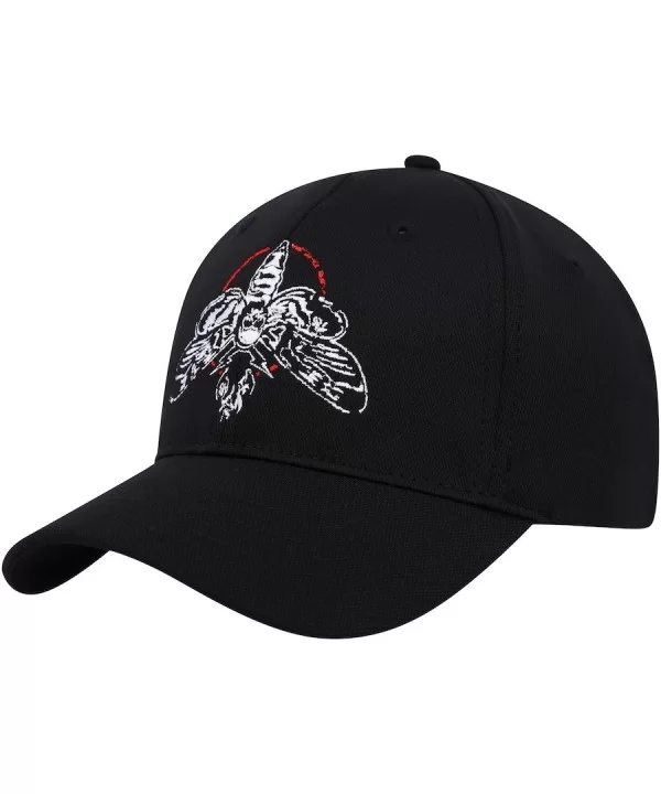 Men's Black Bray Wyatt Moth Adjustable Hat $9.60 Apparel