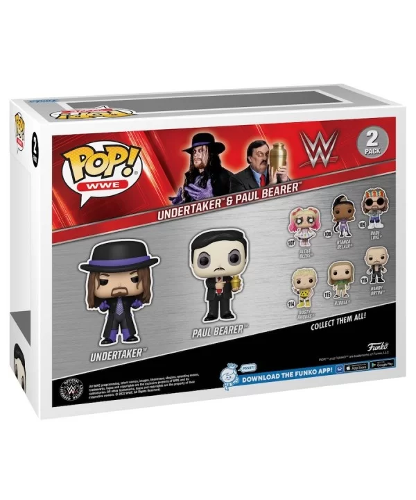 Funko The Undertaker & Paul Bearer WrestleMania IX Two-Pack POP! Vinyl Figure Set $9.80 Collectibles