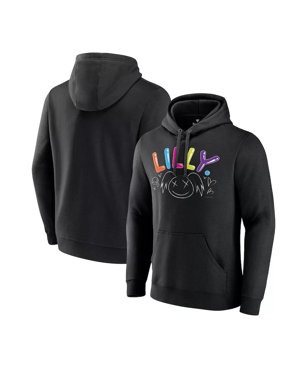 Men's Fanatics Branded Black Alexa Bliss Lilly Pullover Hoodie $18.40 Apparel