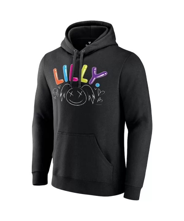 Men's Fanatics Branded Black Alexa Bliss Lilly Pullover Hoodie $18.40 Apparel