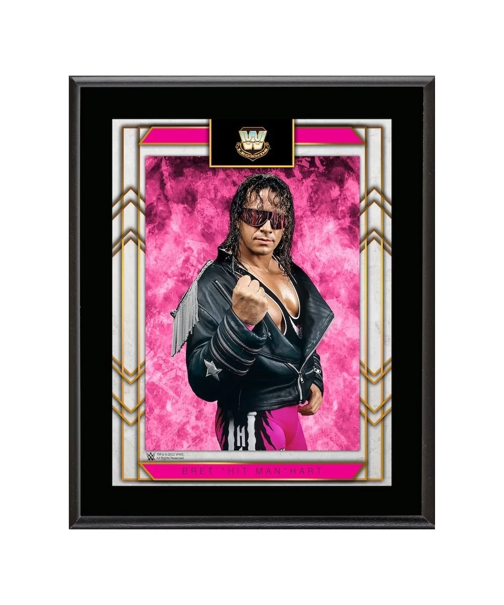 Bret Hart 10.5" x 13" Sublimated Plaque $9.36 Home & Office