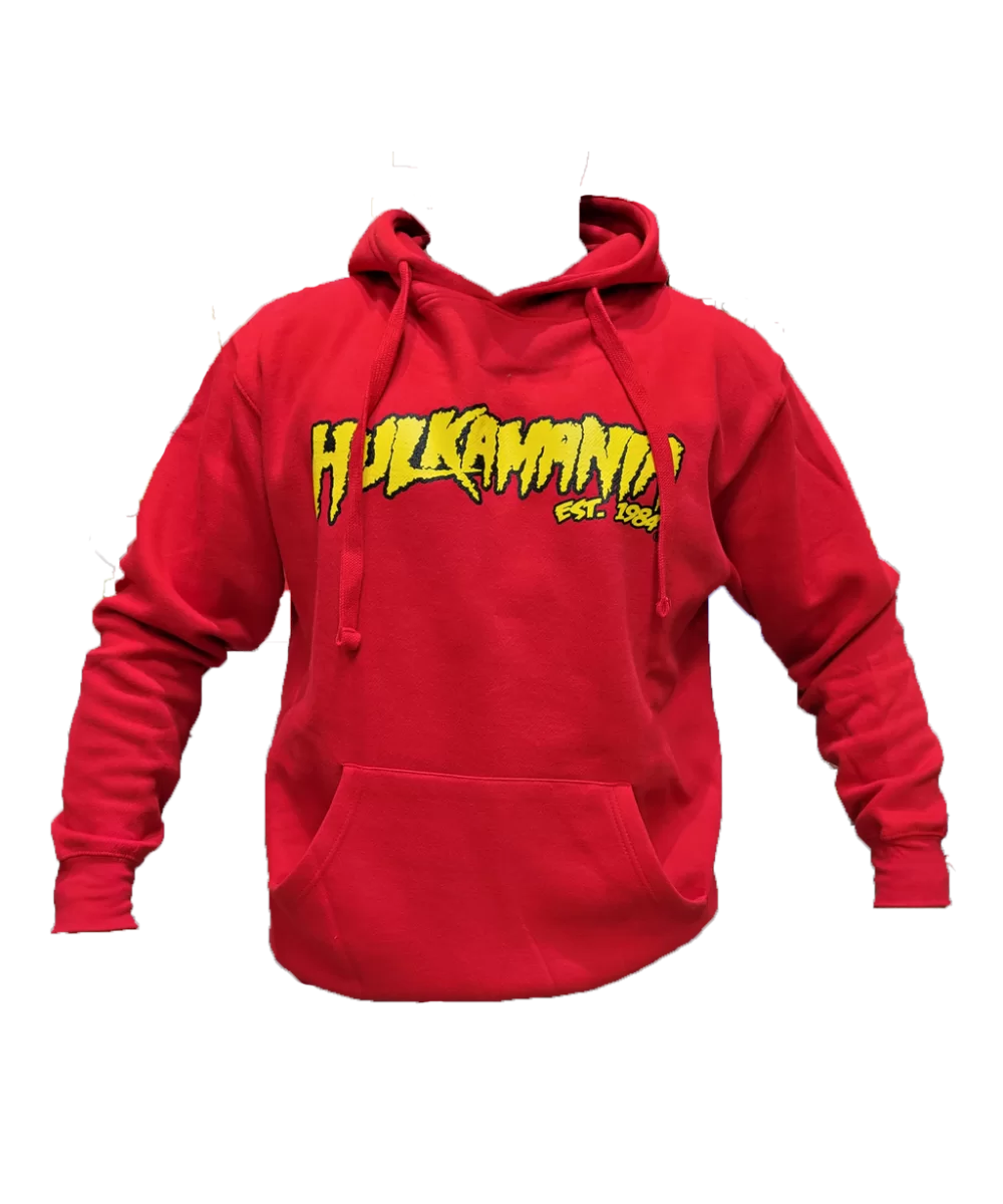 Red Hulkamania Hoodie $7.68 Apparel