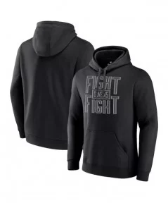 Men's Black Kevin Owens Fight Owens Fight Pullover Hoodie $14.80 Apparel