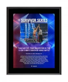 Seth "Freakin" Rollins 10.5" x 13" 2021 Survivor Series Sublimated Plaque $9.36 Collectibles