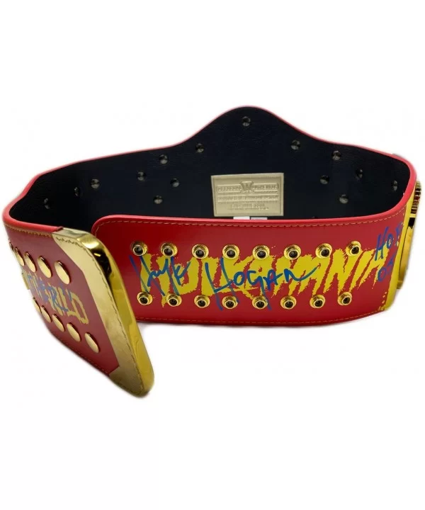 Hulk Hogan "Hulkamania" Signature Series Championship Replica Title Signed! $260.00 Signed Items