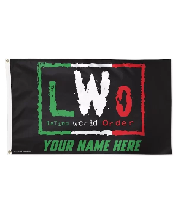 WinCraft Eddie Guerrero 3' x 5' One-Sided Deluxe Personalized Flag $18.40 Home & Office