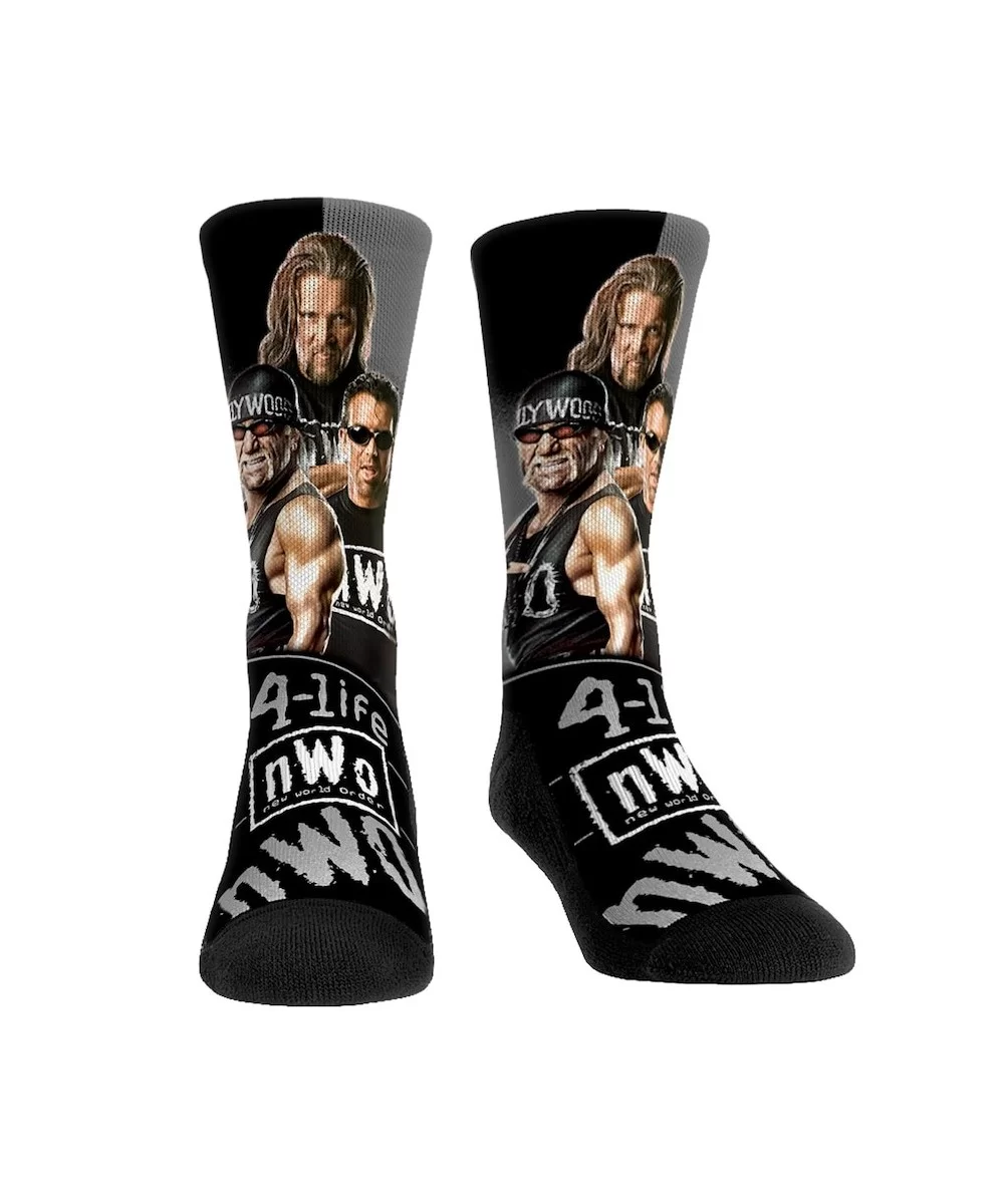 Youth Rock Em Socks nWo Stare Down Crew Socks $5.40 Apparel