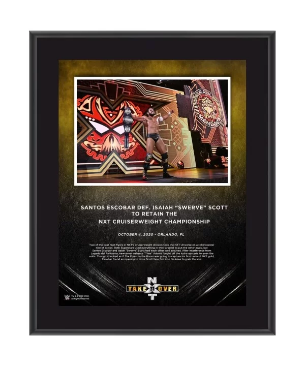 Santos Escobar WWE Framed 10.5" x 13" NXT TakeOver: 31 Collage $8.64 Home & Office