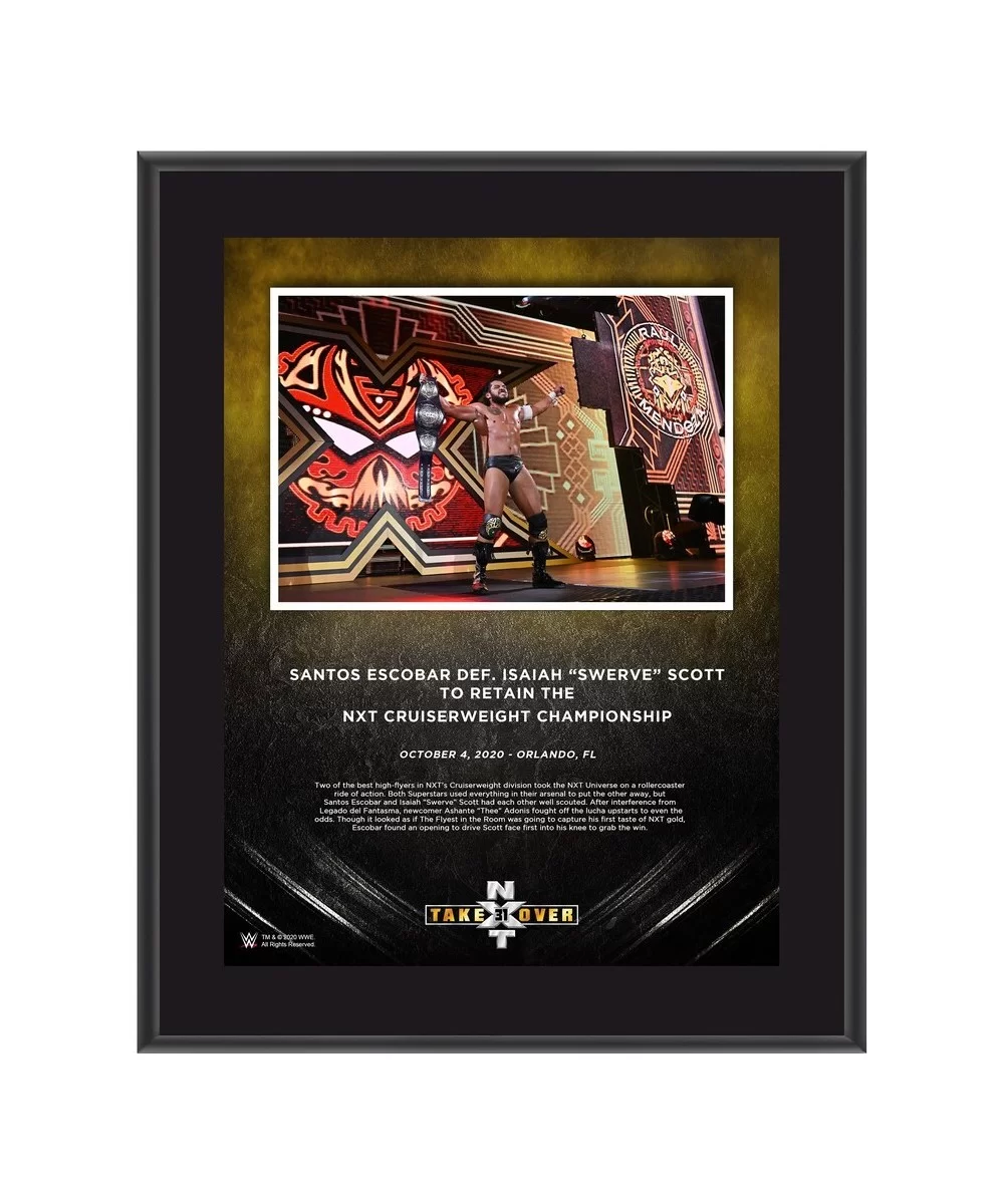 Santos Escobar WWE Framed 10.5" x 13" NXT TakeOver: 31 Collage $8.64 Home & Office