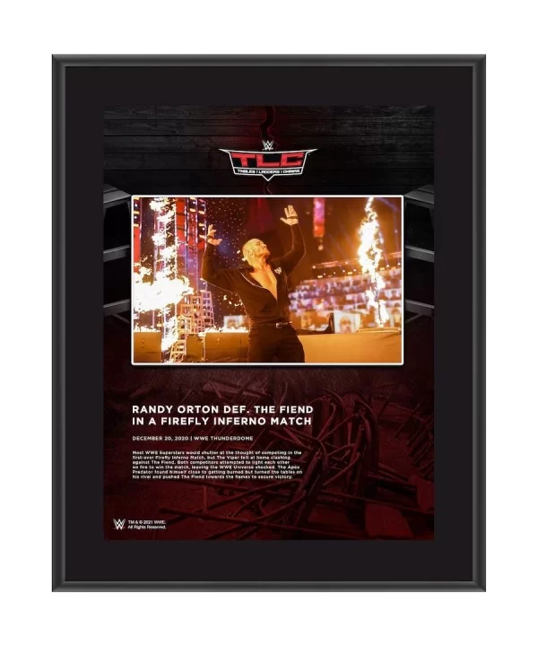 Randy Orton WWE Framed 10.5" x 13" 2020 TLC Collage $11.76 Collectibles