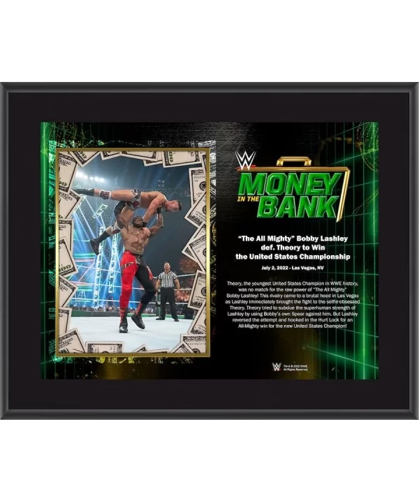 Bobby Lashley Framed 10.5" x 13" 2022 Money in the Bank Sublimated Plaque $11.28 Collectibles