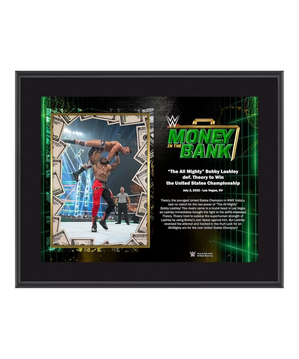 Bobby Lashley Framed 10.5" x 13" 2022 Money in the Bank Sublimated Plaque $11.28 Collectibles