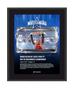 Bianca Belair 10.5" x 13" WrestleMania 38 Night 1 Sublimated Plaque $12.00 Collectibles