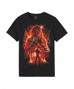 Men's Black Kane The Big Red Machine T-Shirt $9.36 T-Shirts