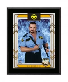 Big Boss Man WWE Framed 10.5" x 13" Sublimated Plaque $12.00 Collectibles