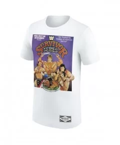 Men's White Survivor Series Marquee Classics 1993 T-Shirt $7.92 T-Shirts