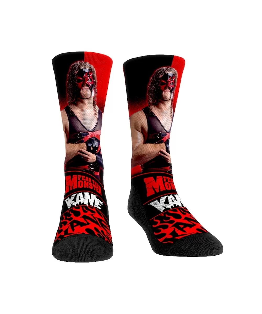 Unisex Rock Em Socks Kane Stare Down Crew Socks $4.68 Apparel