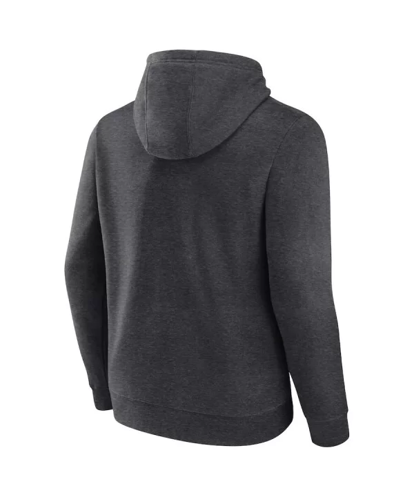 Men's Fanatics Branded Charcoal Booker T 5 Time Pullover Hoodie $14.40 Apparel