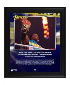 Big E Framed 15" x 17" 2021 Fastlane Collage - Limited Edition of 250 $26.88 Home & Office