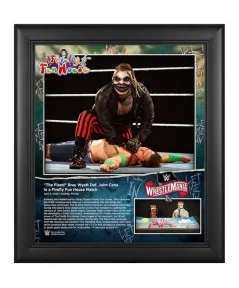 "The Fiend" Bray Wyatt Framed 15" x 17" WrestleMania 36 Collage $19.04 Home & Office