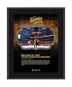 Bobby Lashley 10.5" x 13" 2022 SummerSlam Sublimated Plaque $7.92 Home & Office