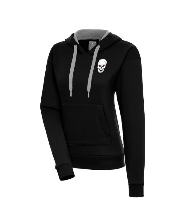 Women's Antigua Black "Stone Cold" Steve Austin Victory Pullover Hoodie $13.50 Apparel