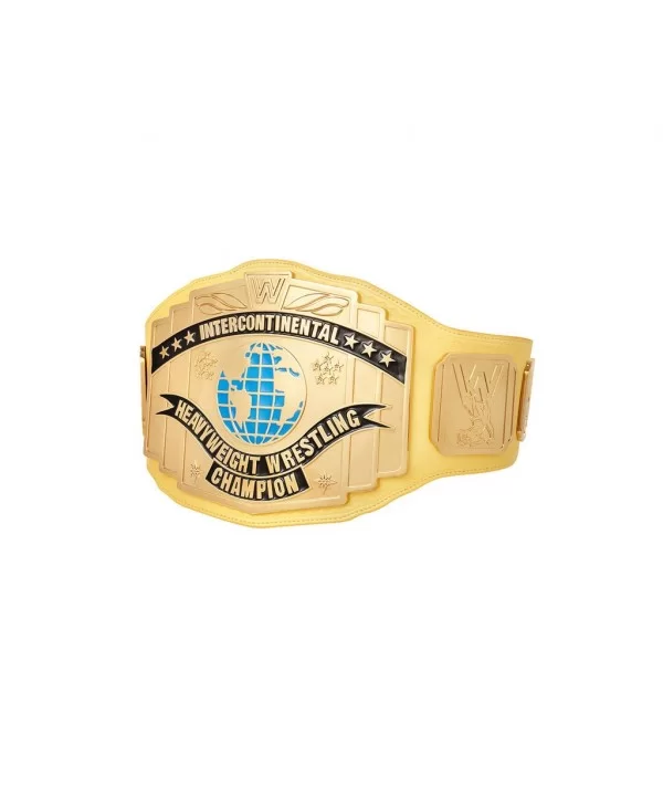 Yellow Replica Intercontinental WWE Championship Title Belt $96.00 Belts