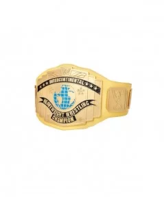 Yellow Replica Intercontinental WWE Championship Title Belt $96.00 Belts