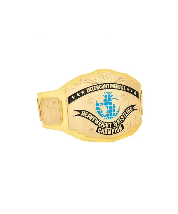 Yellow Replica Intercontinental WWE Championship Title Belt $96.00 Belts