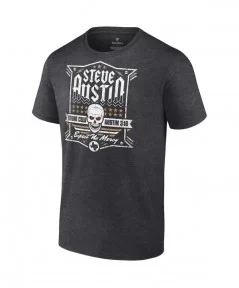 Men's Fanatics Branded Charcoal "Stone Cold" Steve Austin Expect No Mercy T-Shirt $7.20 T-Shirts