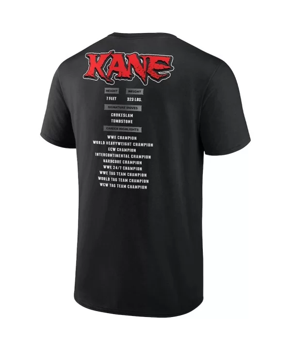 Men's Fanatics Branded Black Kane 25 Years T-Shirt $9.12 T-Shirts