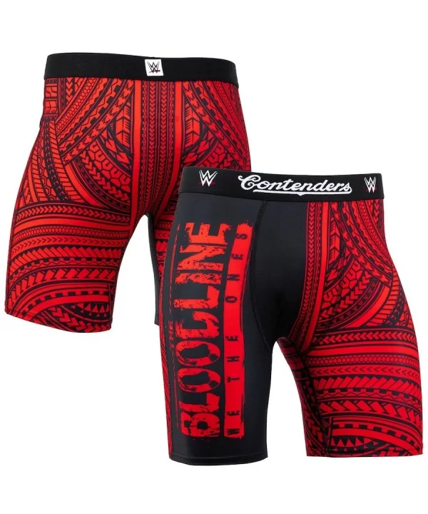 Men's Black The Bloodline Contenders Boxer Briefs $6.60 Apparel