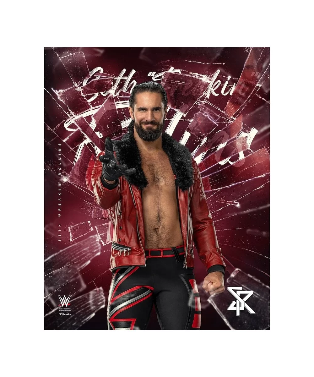 Seth "Freakin" Rollins Unsigned 16" x 20" Shattered Photograph $10.00 Home & Office