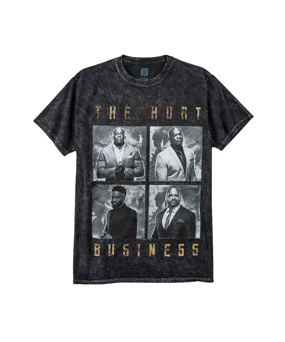 Men's Black The Hurt Business Mineral Wash T-Shirt $7.29 T-Shirts