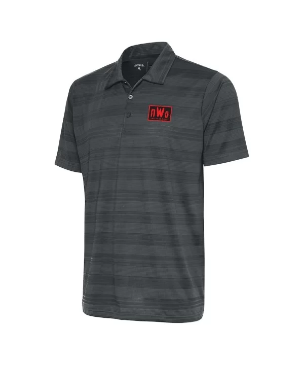 Men's Antigua Charcoal nWo Compass Polo $17.28 Apparel