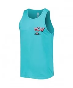 Men's Aqua WCW Bash At The Beach Tank Top $10.80 Apparel