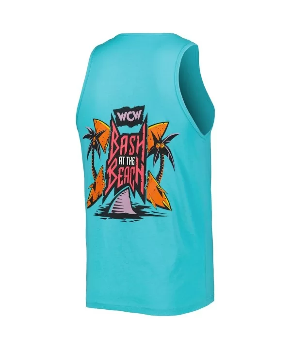 Men's Aqua WCW Bash At The Beach Tank Top $10.80 Apparel